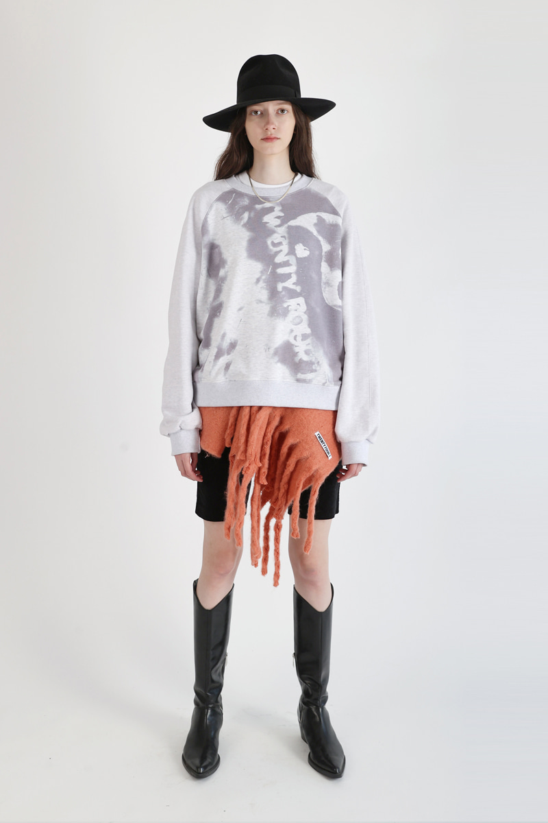 Yin Yang Sweatshirt, Heather Gray