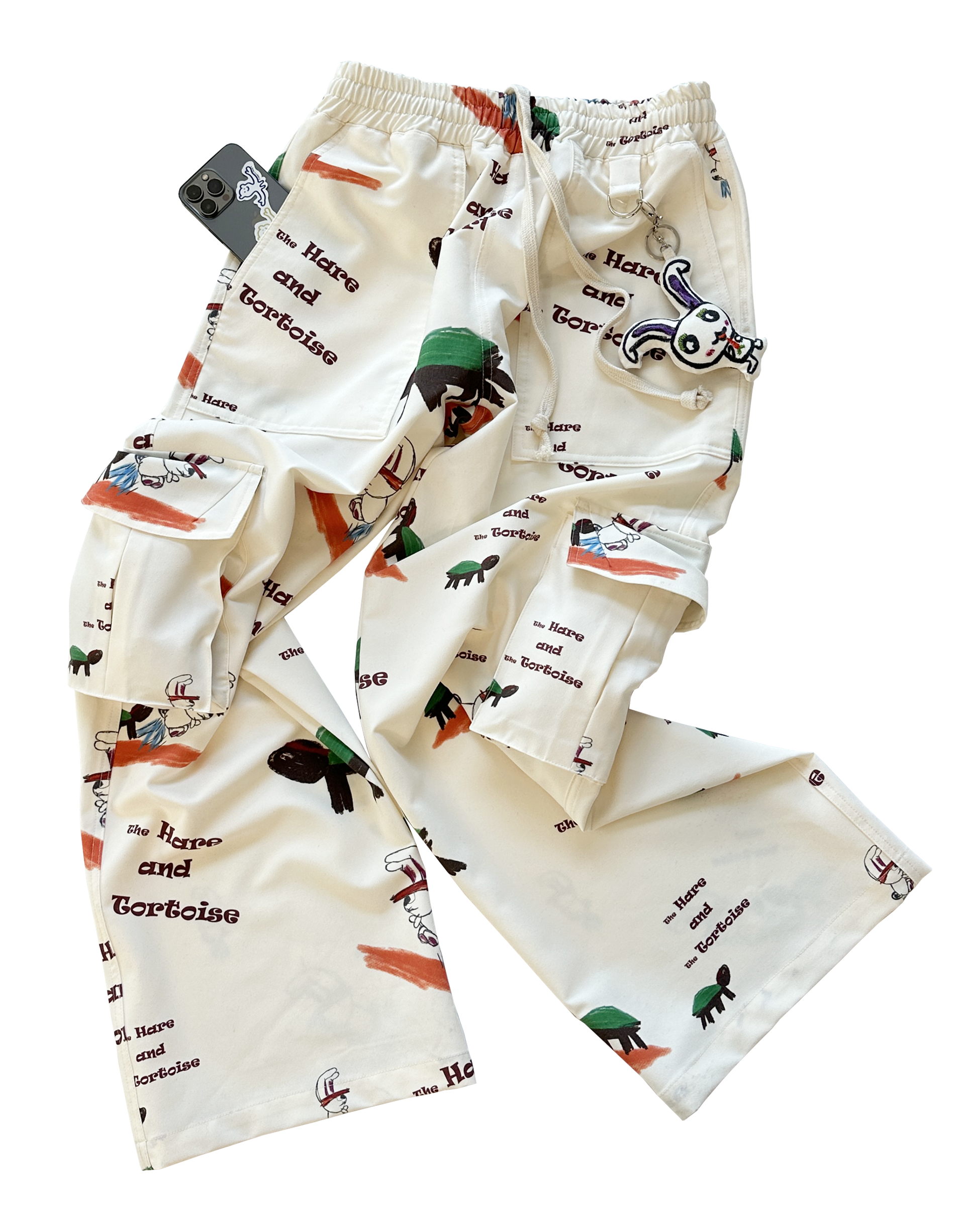 The Hare and Tortoise Cargo Banding Pants