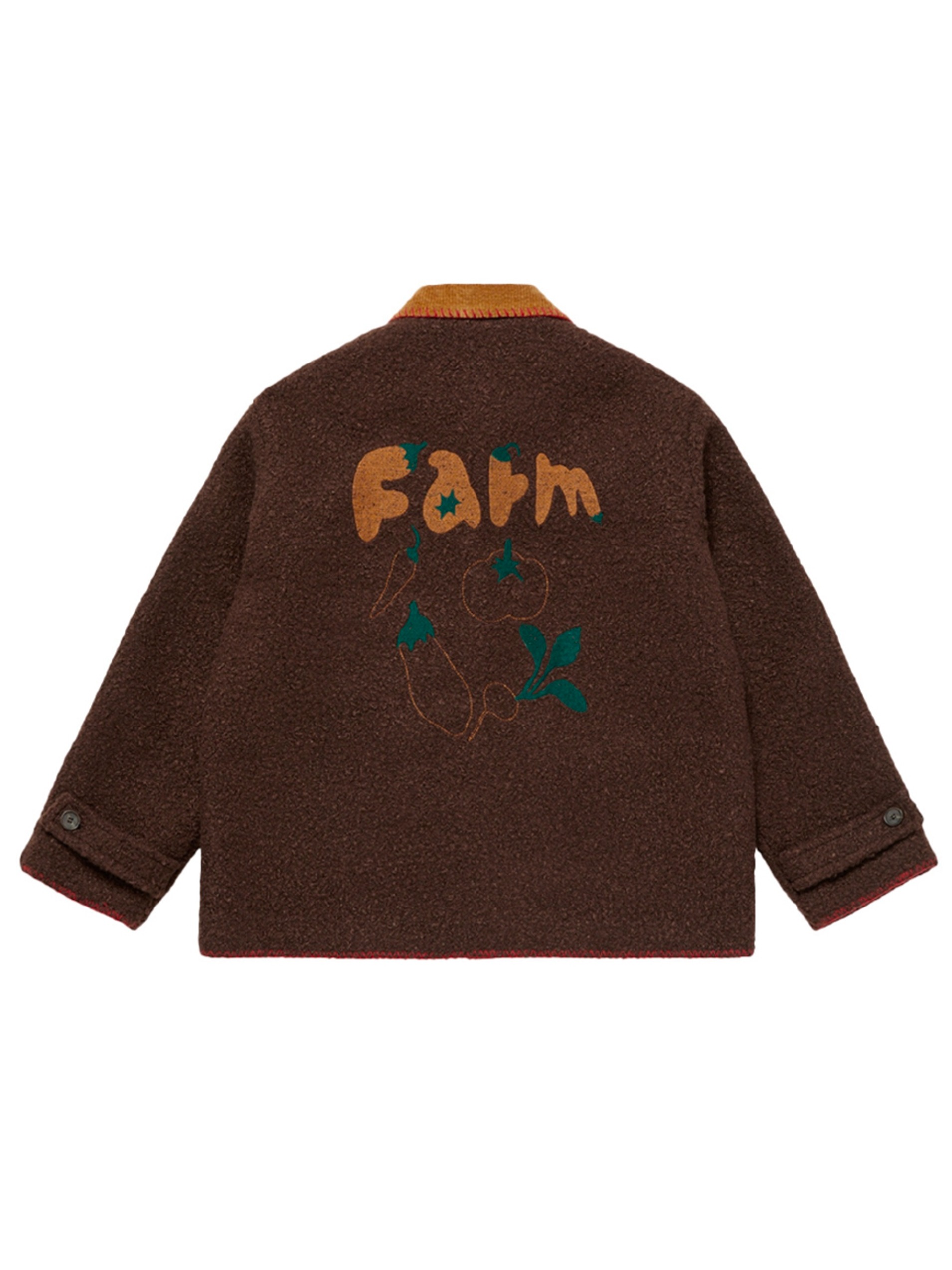 Mom&#039;s Farm Boucle Jacket