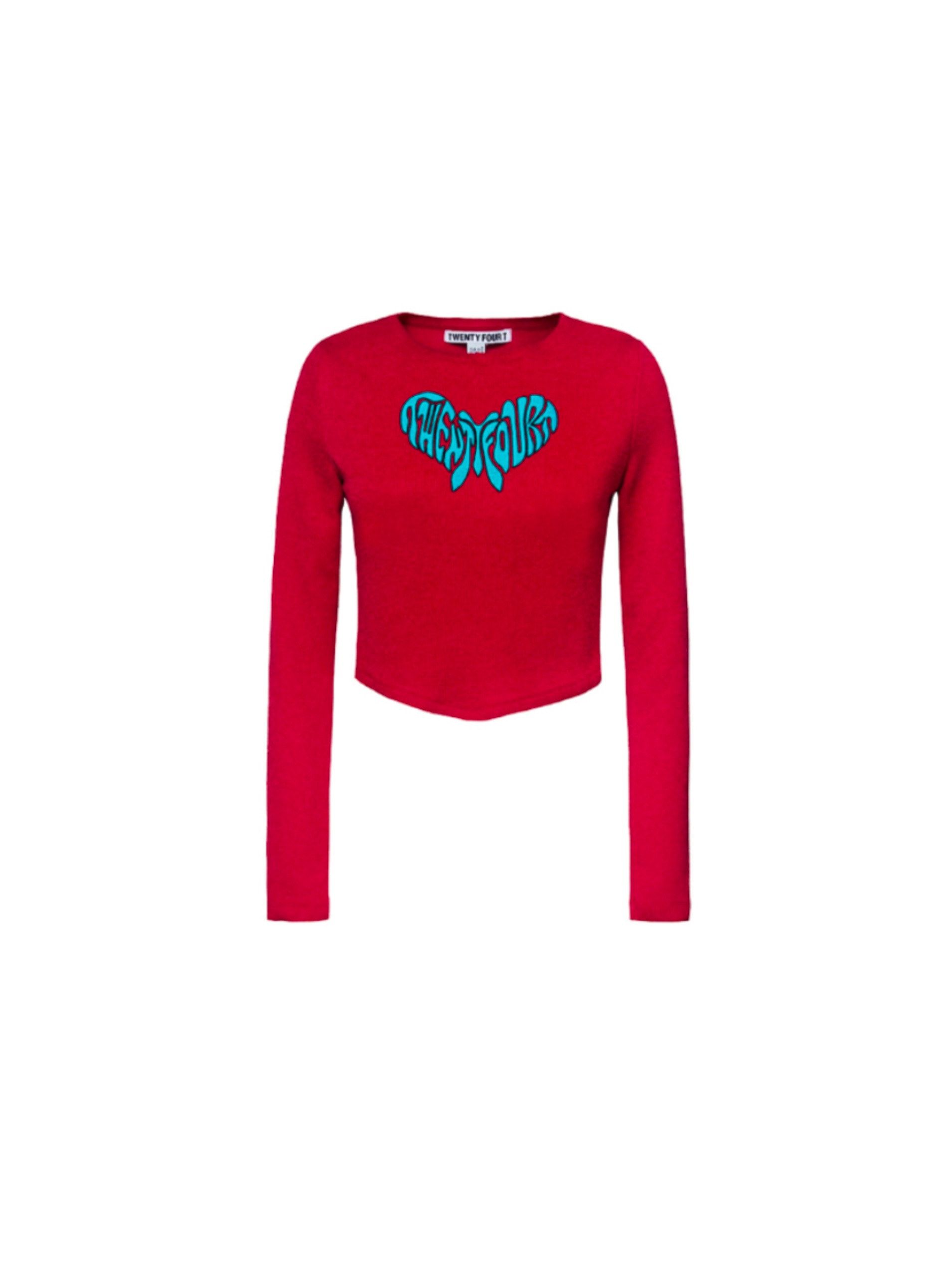 [소녀시대 효연, 드림캐처 가현 착용] Britney Butterfly Logo Knit, Red