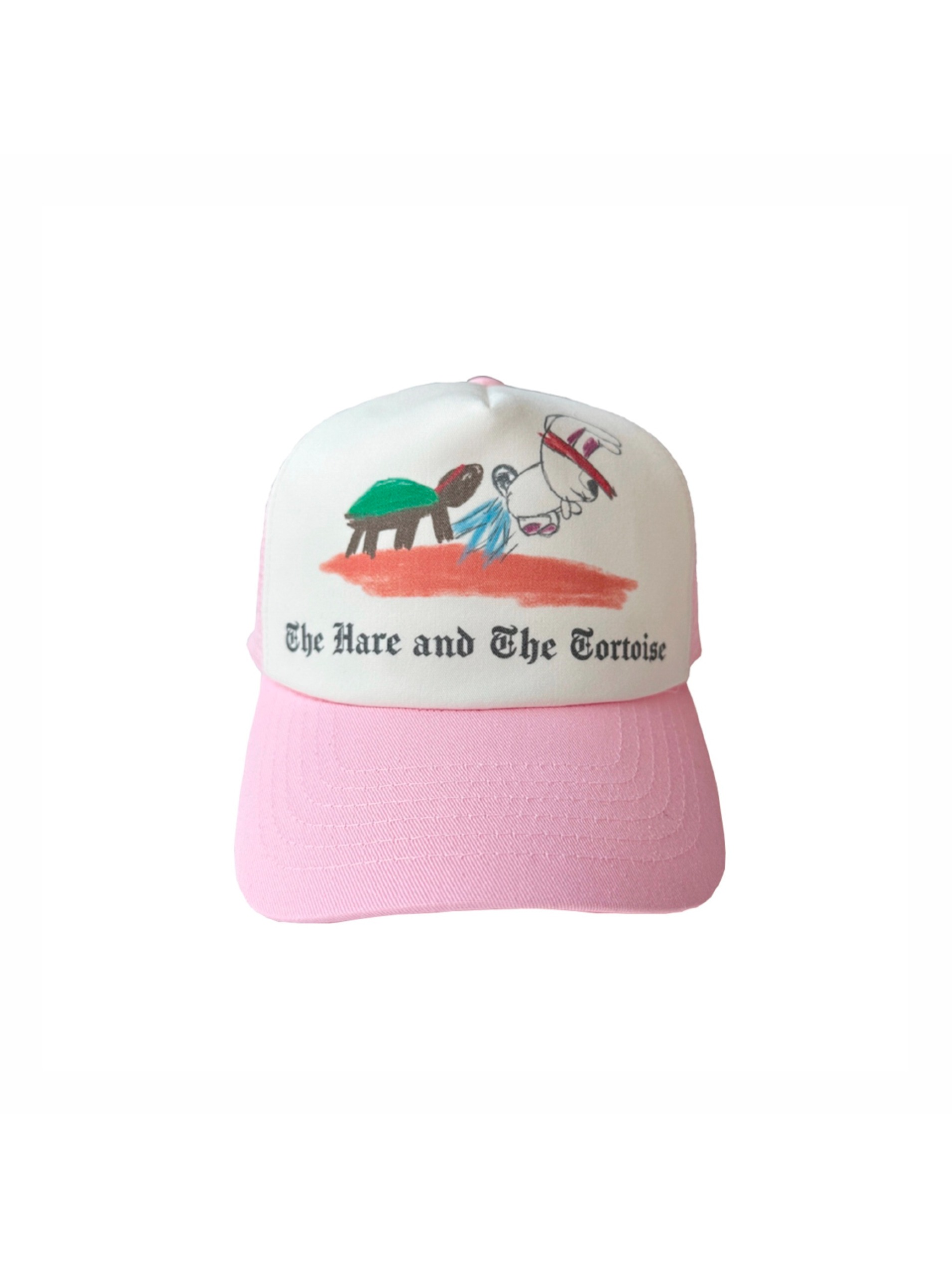 [4차 리오더] [NCT 태용 착용] The Hare and Tortoise Trucker Cap Pink