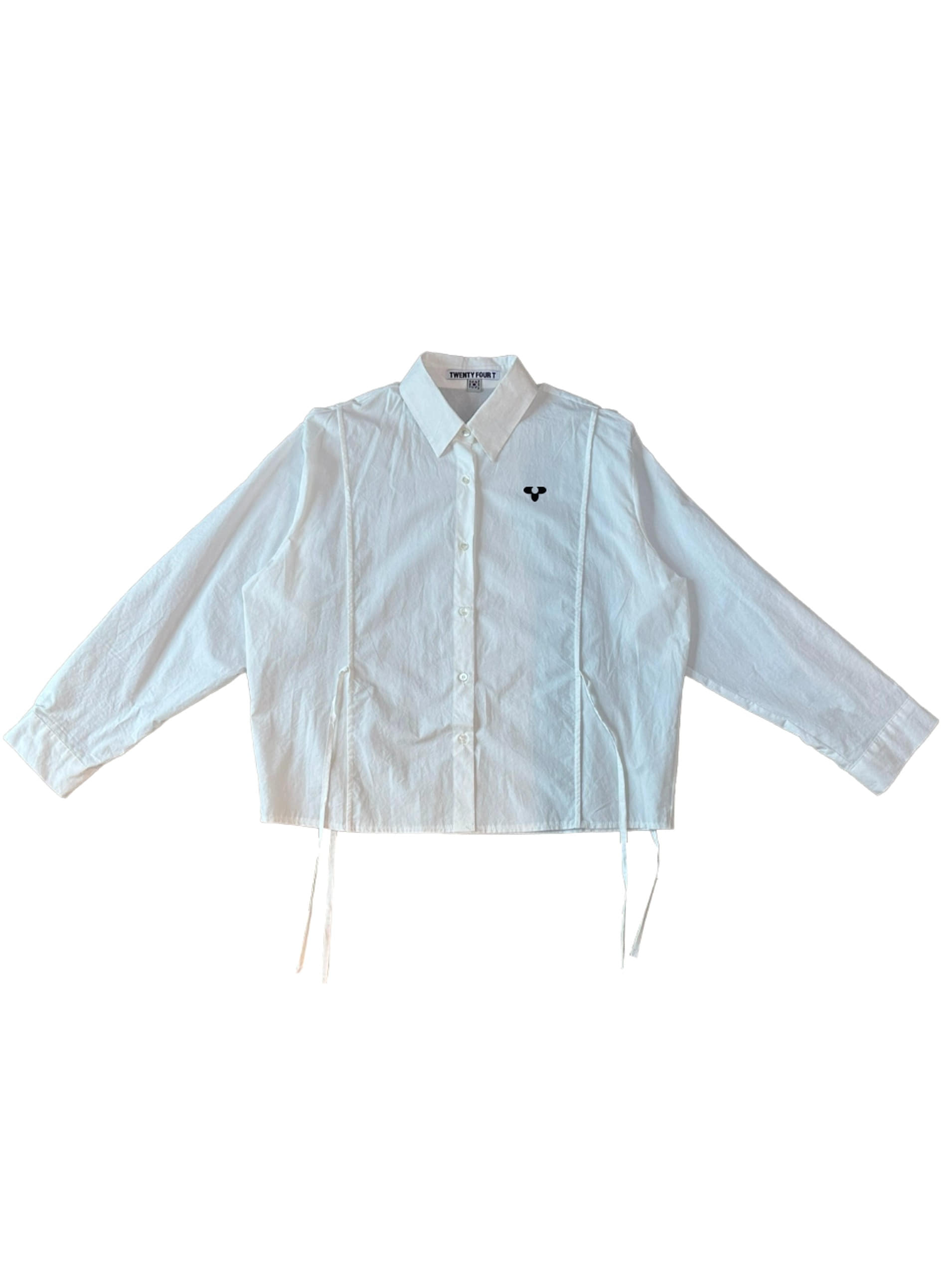 [2차 리오더] Ribbon Tie Shirts White
