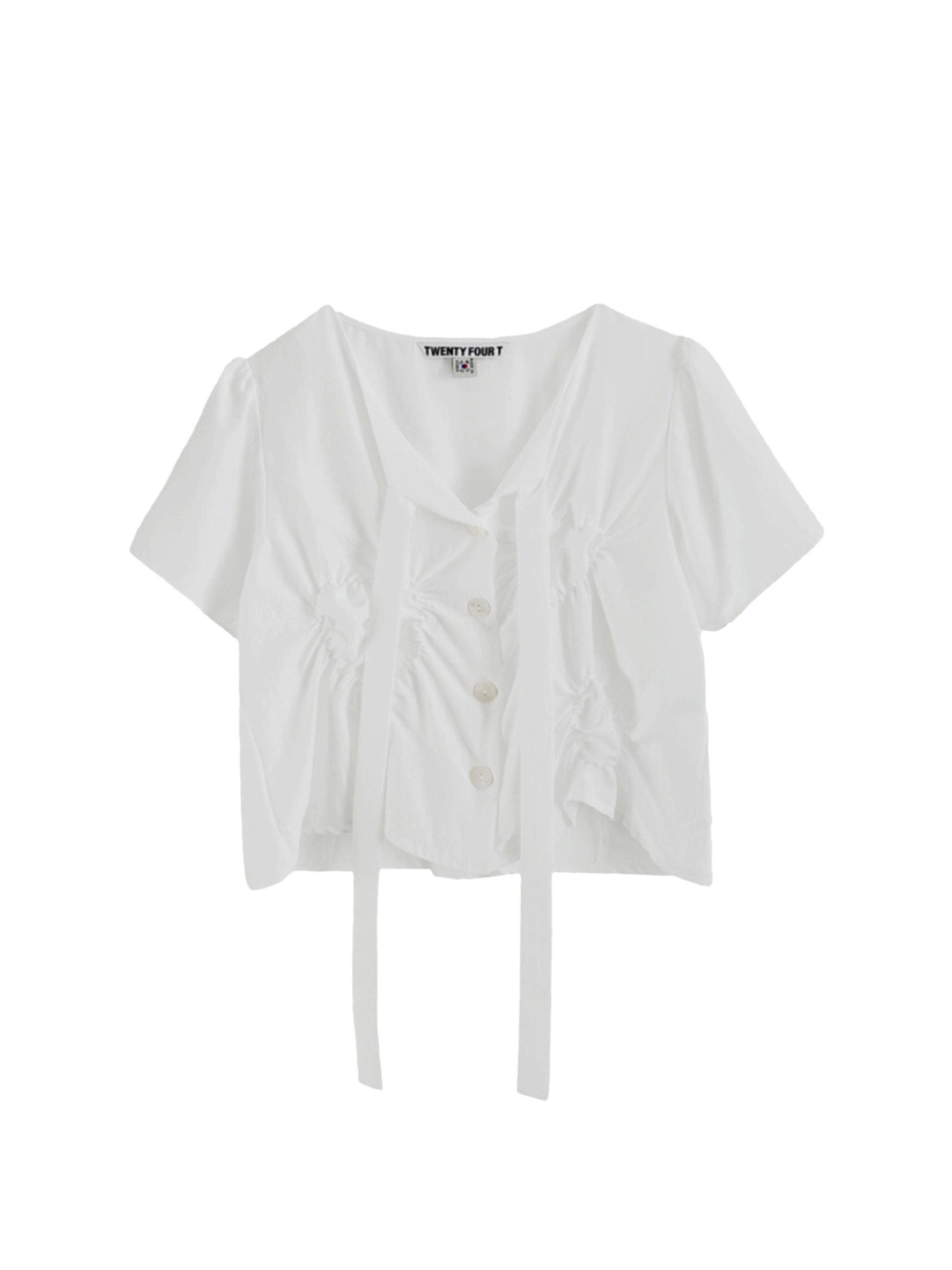 For Sunshine Moments Blouse_White (3차 리오더)